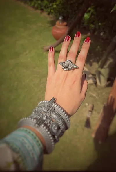 Hema ghoonghroo ring