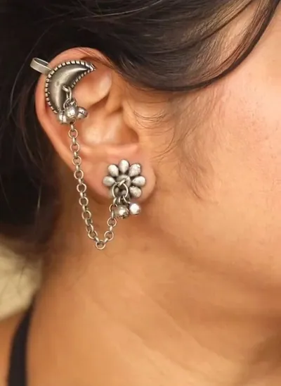 Half moon earcuff