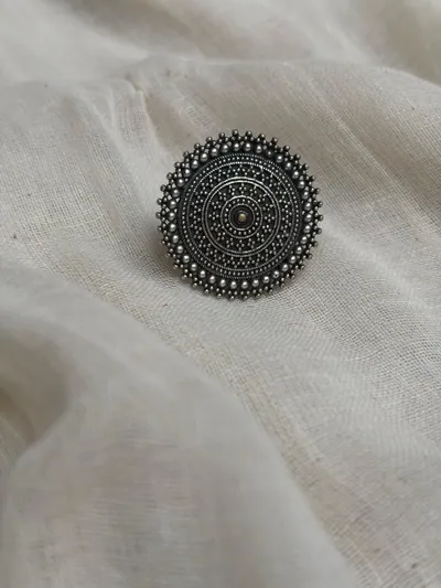 Tribal brass ring